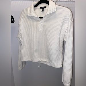 white forever 21 size M sweater